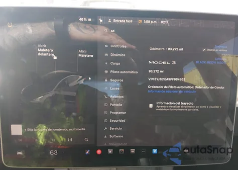 2026 Tesla Model 3 Premium Rear-Wheel Drive/Standard Rear-Wheel Drive из США, поврежденный, VIN 5YJ3E1EA9TF684953